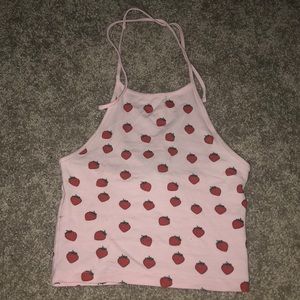 Halter crop top